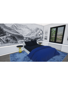 Protège-matelas anti-allergénique, Anthracite