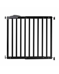 Barrière d'escalier en bois noir mat