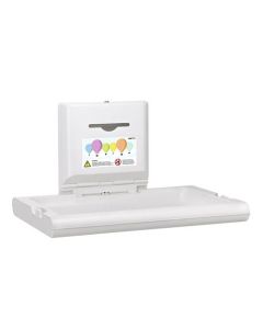 Table à langer horizontale blanche