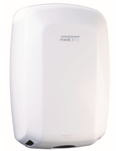 Sèche-mains blanc automatique