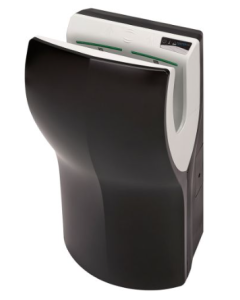 Sèche-mains automatique noir