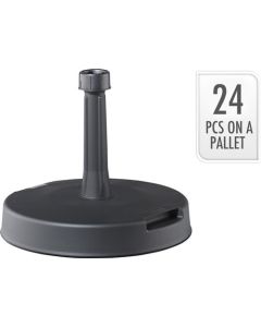 KM base de parasol 15Kg anthracite , rond