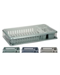 Porte-vaisselle Km avec plateau, couleurs assorties