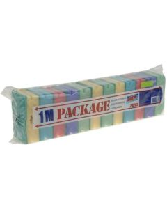 Eponges abrasives Km, lot de 24