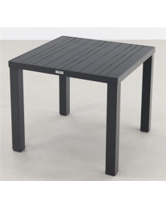 Table de jardin MD Premium Anthracite alu 90x90