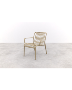 Chaise longue MD Crocus Taupe