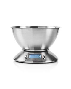 Balance de cuisine, acier inoxydable, Bol amovible