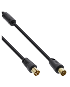 Câble antenne/coaxial 0,5 mètre doublement blindé