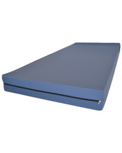 Matelas de soins 80x210x14cm avec housse pour matelas d'incontinence