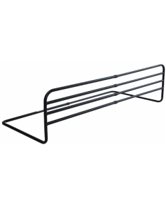 Barre de lit réglable noire