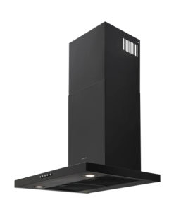 Inventum AKB6000ZWA - Hotte de 60 cm, spots LED, noir