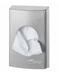 Distributeur de sachets hygiéniques AFP-C en acier inoxydable pour sachets hygiéniques en plastique