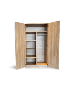 Marque réelle Armoire Iseo chêne truffé clair