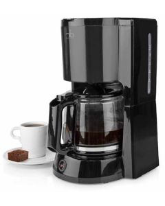 Real Brand KZ-10431ZW, cafetière avec carafe en verre