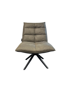 Fauteuil Venray - Micro-cuir Vert