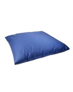 Coussin bleu polyester/coton 600g