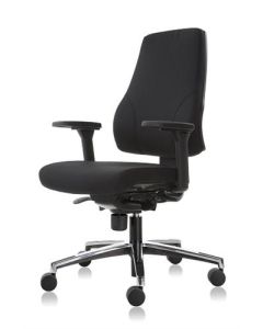 Chaise de bureau - Hamburg - Noir