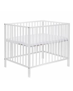 FX Parc pour enfants en bois blanc, 97x71.5cm