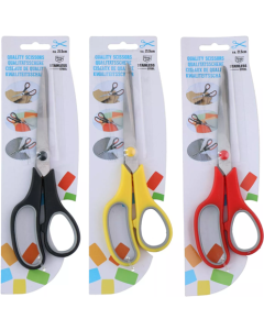 Ciseaux 21.5cm - 3 couleurs assorties