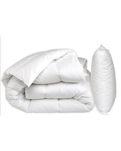 Couette 140x200 400 gr/m2 + oreiller 60x70 600 gr.