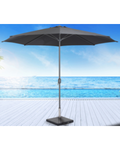 SL Parasol anthracite Ø300 cm avec mécanisme de rotation