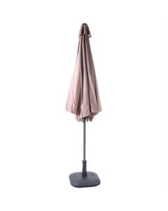 SL Parasol taupe Ø300 cm met draaimechanisme