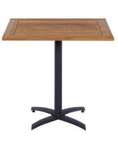 Table de terrasse pliante Hisbiscus 80x80 cm