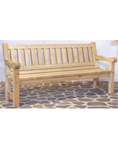Banc de jardin en bois Jacinthe 200 cm de large.