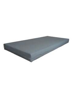 Matelas avec housse de protection imperméable, 90x200x20cm, Anthracite