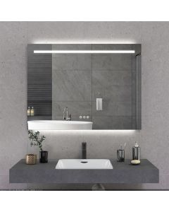 Miroir mural BP, 100 x 75 cm, LED