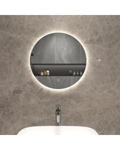 Miroir mural rond BP, éclairage LED 40 cm