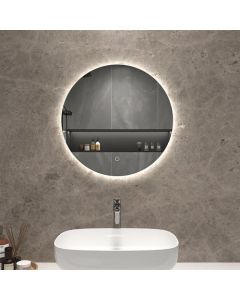 Miroir mural rond BP, 50 cm, LED