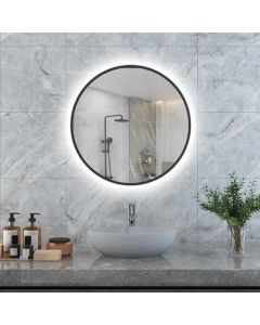 Miroir mural rond BP, 50 cm, LED, dimmable