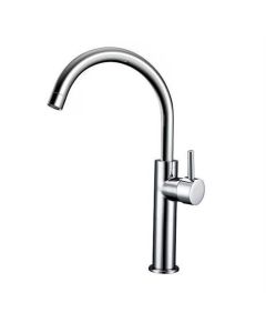 Robinet de lavabo BP surélevé, bec pivotant, chromé