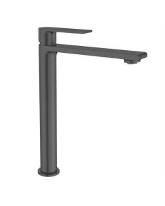 Robinet de lavabo BP surélevé, anthracite, bec fixe
