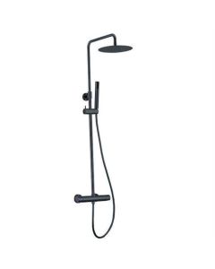 Ensemble de douche BP, valve thermostatique, gunmetal dark
