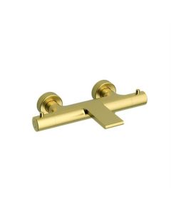 BP mitigeur bain thermostatique, cooltouch, or brossé