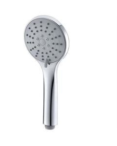 Douchette ronde BP, 10 cm, aspect inox brossé