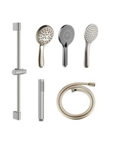 Ensemble de douche BP en acier inoxydable brossé