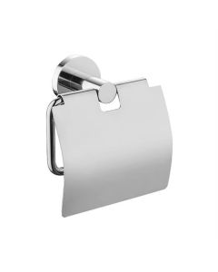 Porte-rouleau de papier hygiénique BP avec rabat, chromé