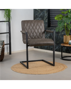 Chaise Delft - anthracite