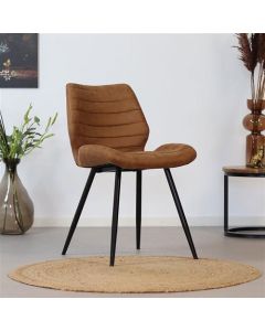 Chaise Leeuwarden - cognac