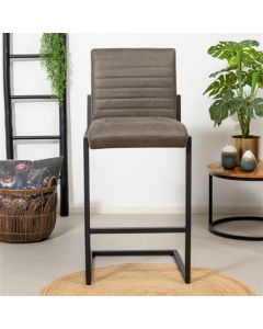 Tabouret de bar Nijmegen - Anthracite