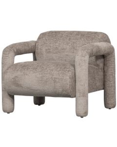 Fauteuil Kenny en sable grossier