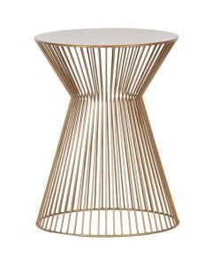 Table d'appoint Suus métal or