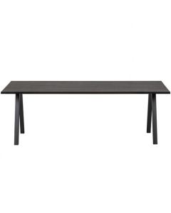 Table Toledo - Oak Blacknight 180x90 &amp; 2-stand