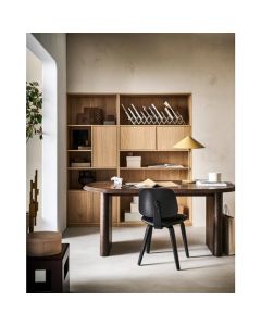 Chaise de salle à manger San Diego - Noir