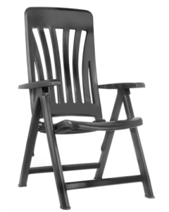 Fauteuil assis-debout réglable Ibiza Plastique anthracite