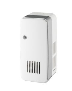 Désodorisant en plastique blanc/argent