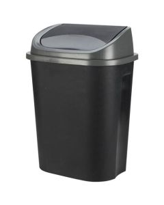 Poubelle de 50 litres avec couvercle à charnière